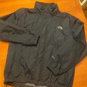 The North Face Men's black windbreaker/raincoat